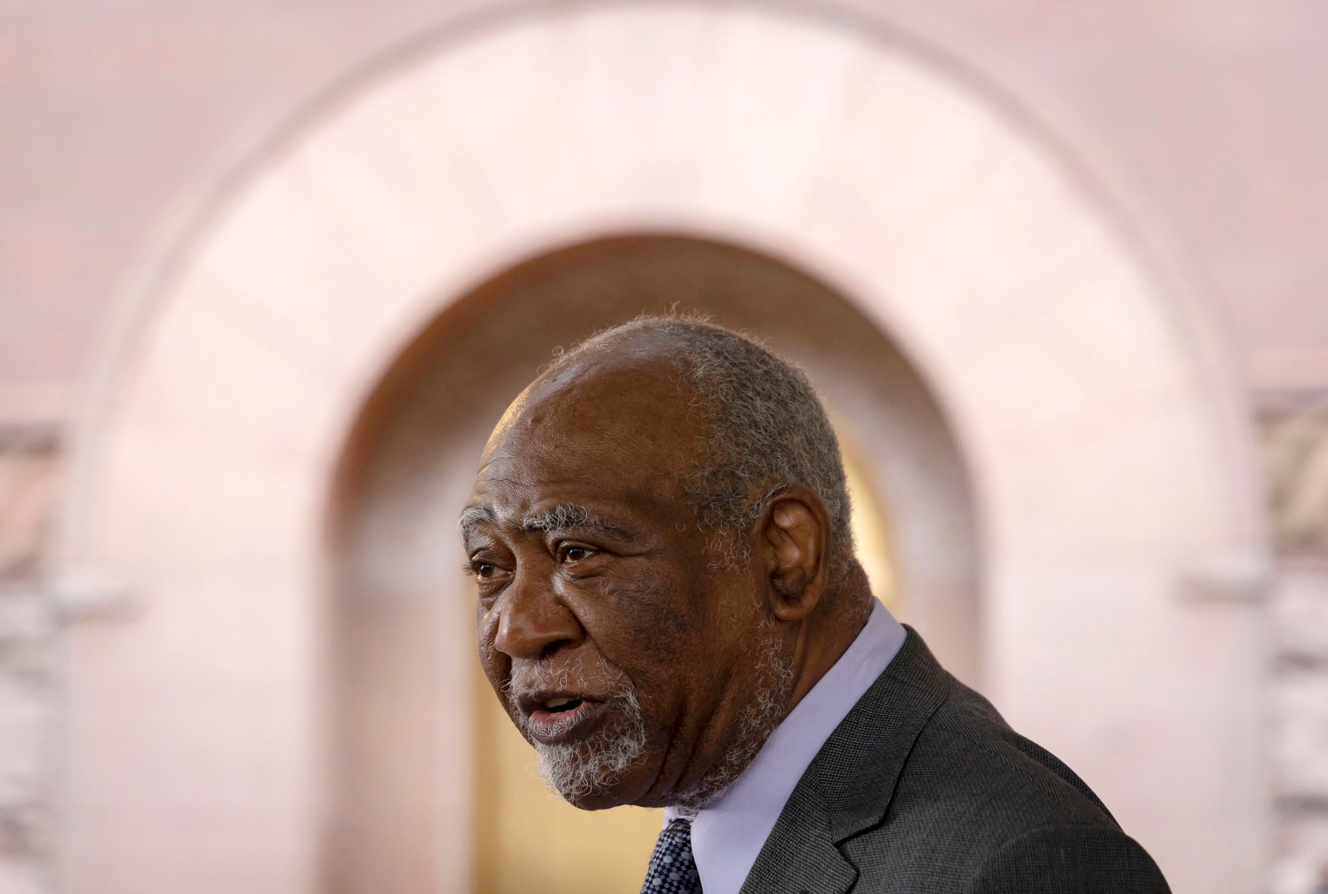U.S. Representative Danny Davis speaks