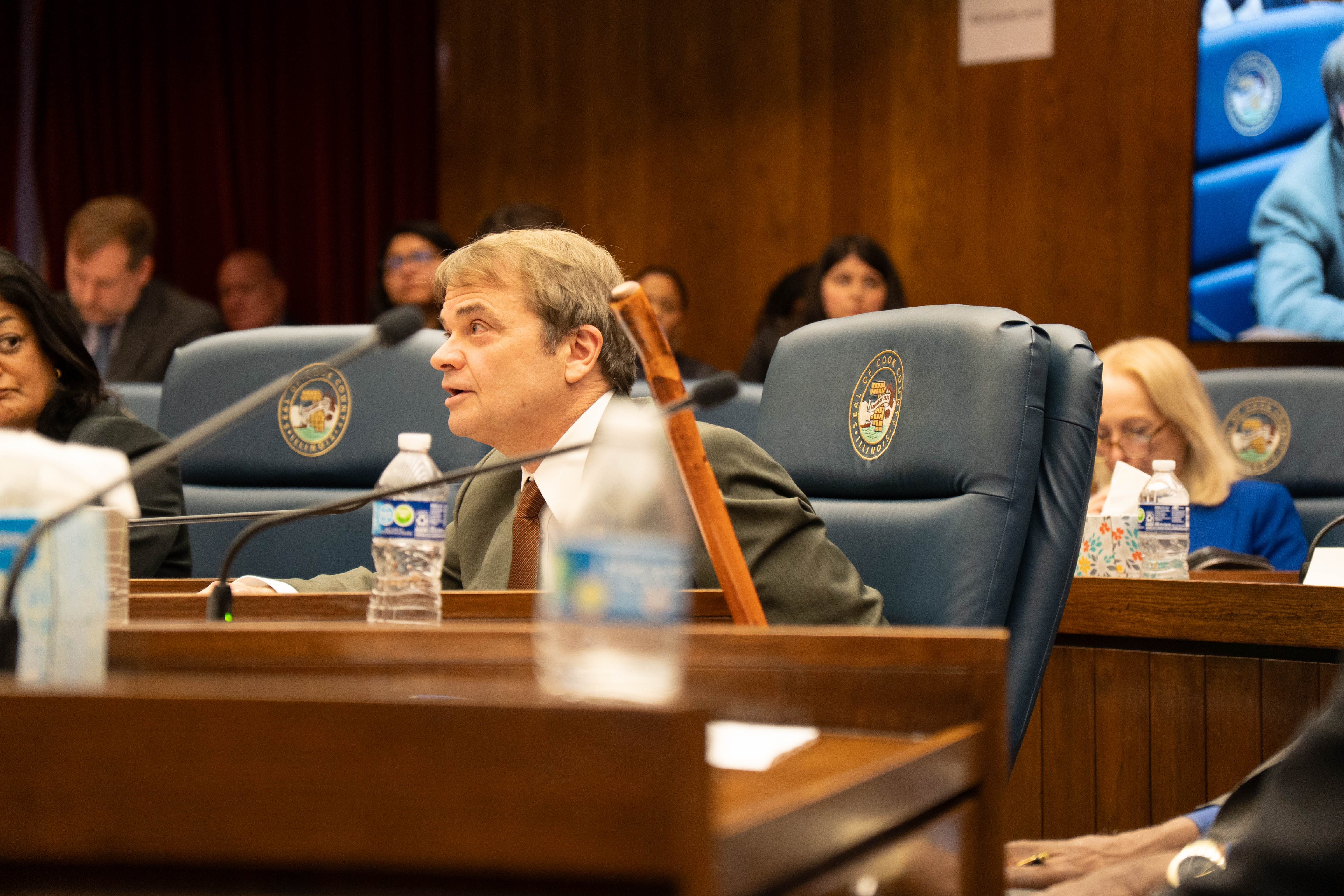 Rep quigley speaks at a hearing