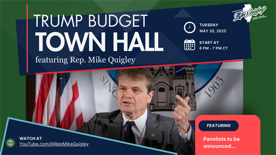 Upcoming Virtual Town Hall
