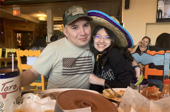 Ofelia, a 16 year old with brain cancer, and her dad Ruben, who's been detained by ICE.