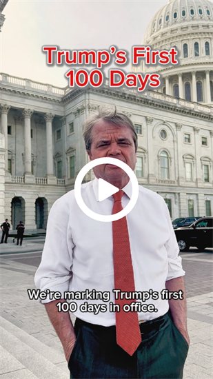 Quigley speaks on Trump's first 100 days.